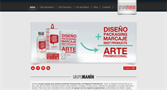 Desktop Screenshot of manin.es